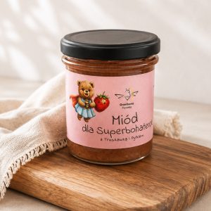 Miód dla Superbohaterek   (truskawka i pyłek)